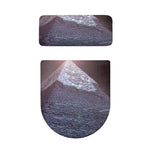 Giza Pyramid Print Toilet Lid And Tank Cover Set