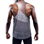 Giza Pyramid Print Training Tank Top