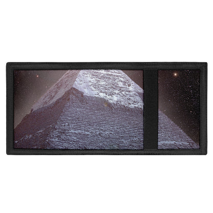 Giza Pyramid Print Trifold Wallet