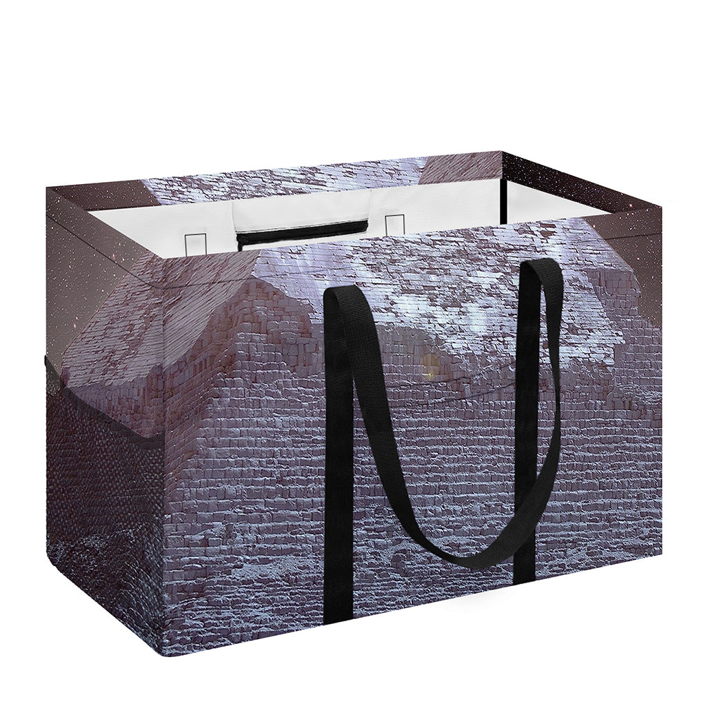 Giza Pyramid Print Utility Tote Bag