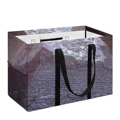 Giza Pyramid Print Utility Tote Bag