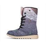 Giza Pyramid Print Winter Boots