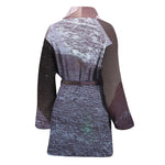 Giza Pyramid Print Women's Bathrobe