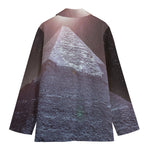 Giza Pyramid Print Women's Blazer