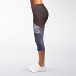 Giza Pyramid Print Women's Capri Leggings