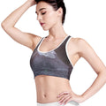 Giza Pyramid Print Women's Sports Bra