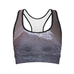 Giza Pyramid Print Women's Sports Bra