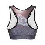 Giza Pyramid Print Women's Sports Bra