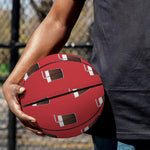 Glass Of Cola Pattern Print Basketball