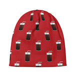 Glass Of Cola Pattern Print Beanie