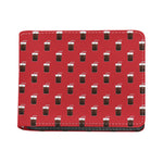 Glass Of Cola Pattern Print Bifold Wallet