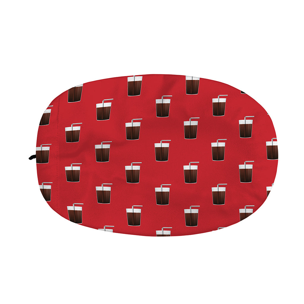 Glass Of Cola Pattern Print Car Side Mirror Covers