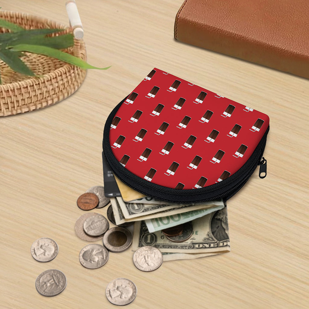 Glass Of Cola Pattern Print Coin Purse