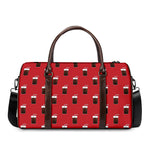 Glass Of Cola Pattern Print Duffle Bag
