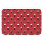 Glass Of Cola Pattern Print Indoor Door Mat