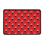 Glass Of Cola Pattern Print Kitchen Mat