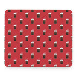 Glass Of Cola Pattern Print Mouse Pad