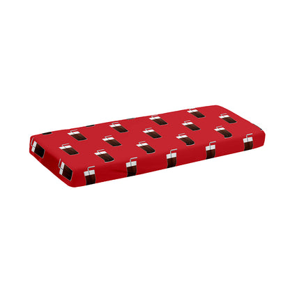 Glass Of Cola Pattern Print Piano Keyboard Cover