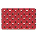 Glass Of Cola Pattern Print Polyester Doormat