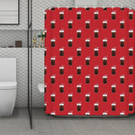 Glass Of Cola Pattern Print Polyester Shower Curtain