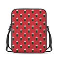 Glass Of Cola Pattern Print Rectangular Crossbody Bag