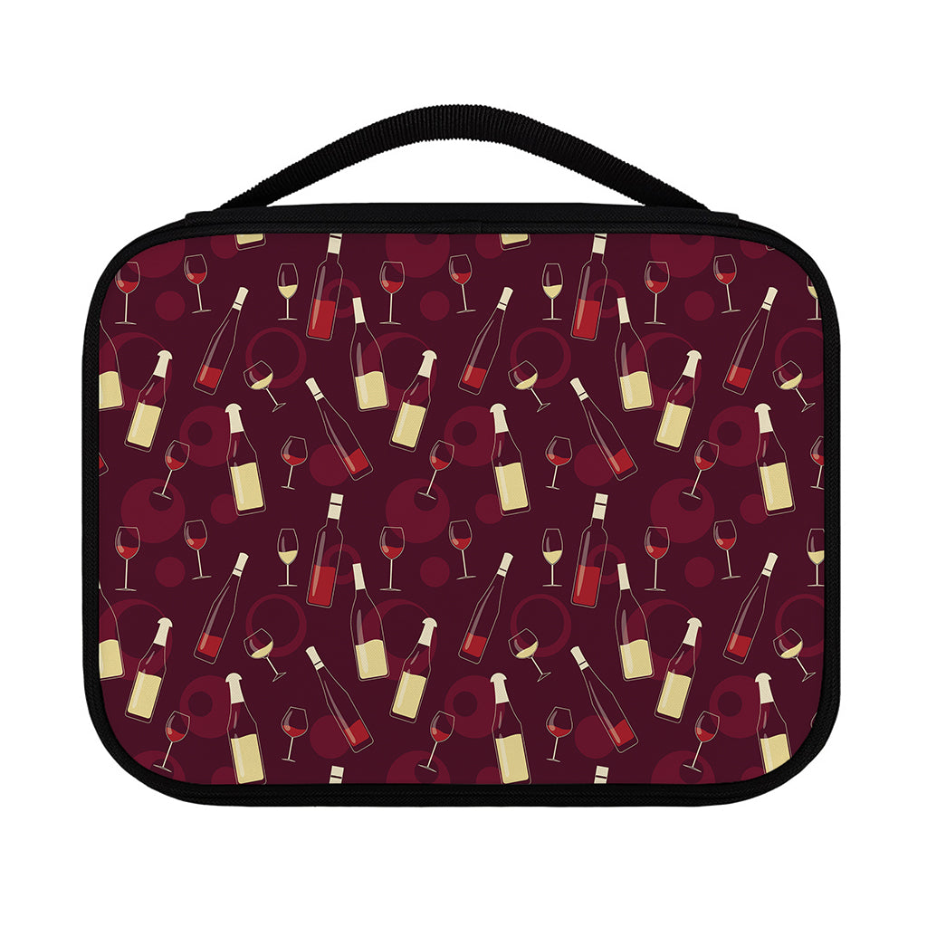 Glasses And Bottles Of Wine Print Classic Bible Case