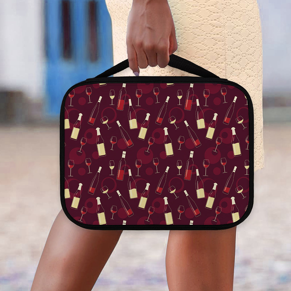 Glasses And Bottles Of Wine Print Classic Bible Case