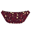Glasses And Bottles Of Wine Print Fanny Pack