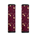 Glasses And Bottles Of Wine Print Handle Covers