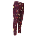 Glasses And Bottles Of Wine Print Men's Compression Pants