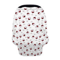 Glasses Of Wine Pattern Print Baby Seat Cover