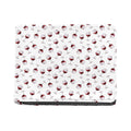 Glasses Of Wine Pattern Print Bifold Wallet