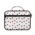 Glasses Of Wine Pattern Print Briefcase Bible Bag