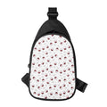 Glasses Of Wine Pattern Print Sling Bag