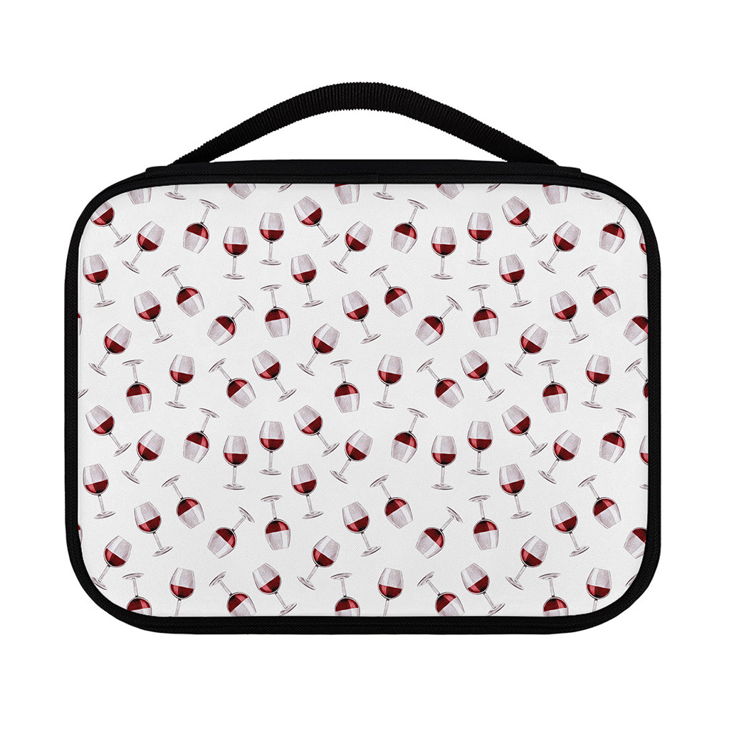 Glasses Of Wine Pattern Print Classic Bible Case