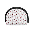 Glasses Of Wine Pattern Print Coin Purse