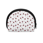 Glasses Of Wine Pattern Print Coin Purse