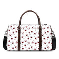 Glasses Of Wine Pattern Print Duffel Bag