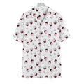 Glasses Of Wine Pattern Print Hawaiian Shirt