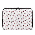 Glasses Of Wine Pattern Print Laptop Sleeve