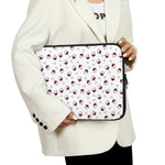 Glasses Of Wine Pattern Print Laptop Sleeve