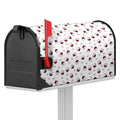 Glasses Of Wine Pattern Print Mailbox Cover