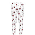 Glasses Of Wine Pattern Print Men's Leggings