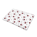 Glasses Of Wine Pattern Print Pet Cooling Mat Cover