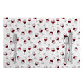 Glasses Of Wine Pattern Print Placemat