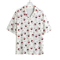Glasses Of Wine Pattern Print Rayon Hawaiian Shirt