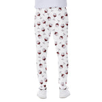 Glasses Of Wine Pattern Print Scuba Joggers