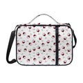 Glasses Of Wine Pattern Print Shoulder Strap Bible Bag