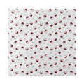 Glasses Of Wine Pattern Print Silk Bandana