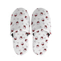 Glasses Of Wine Pattern Print Slippers
